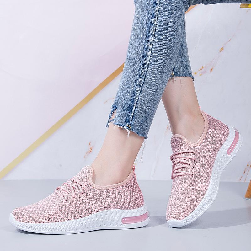 Women Soft Sole Breathable Lightweight Sneakers Walking Shoes