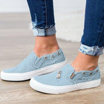 Women Zipper Daily Canvas Sneakers