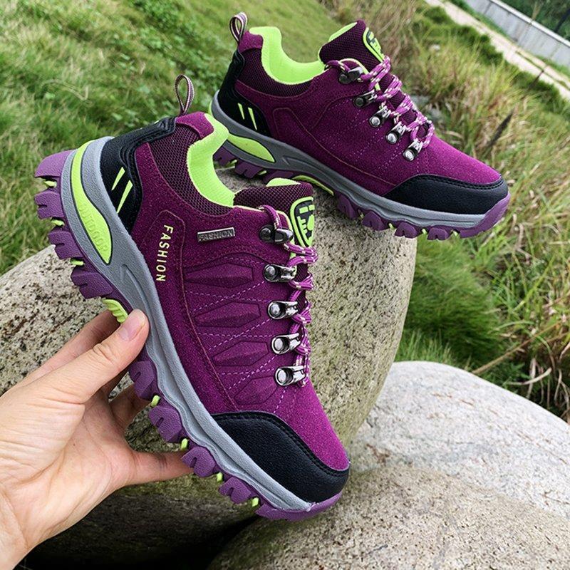 Women's Outdoor Hiking Shoes Non-slip Running Sneakers