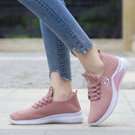 Women Sport Flat Heel Daily Sneakers