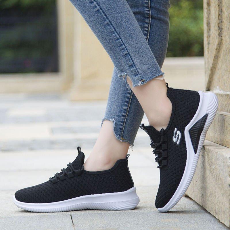 Women Sport Flat Heel Daily Sneakers