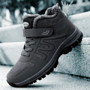 Men's Winter Cotton Shoes  Plus Velvet Warm Sports Snow Boots