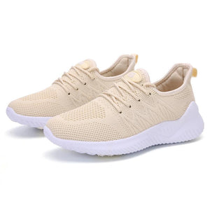 Women Athletic Breathable Flat Heel Sneakers Walking Shoes