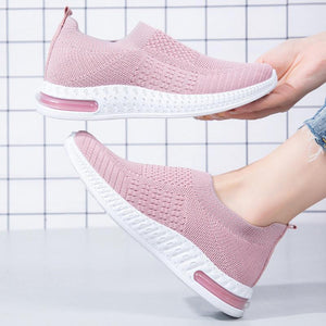 Women Breathable Soft Sole Comfortable Casual Sports Sneakers Running Shoes