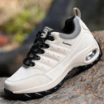 Women's Lace-up Cushion-soled Sneakers Non-slip Hiking Shoes