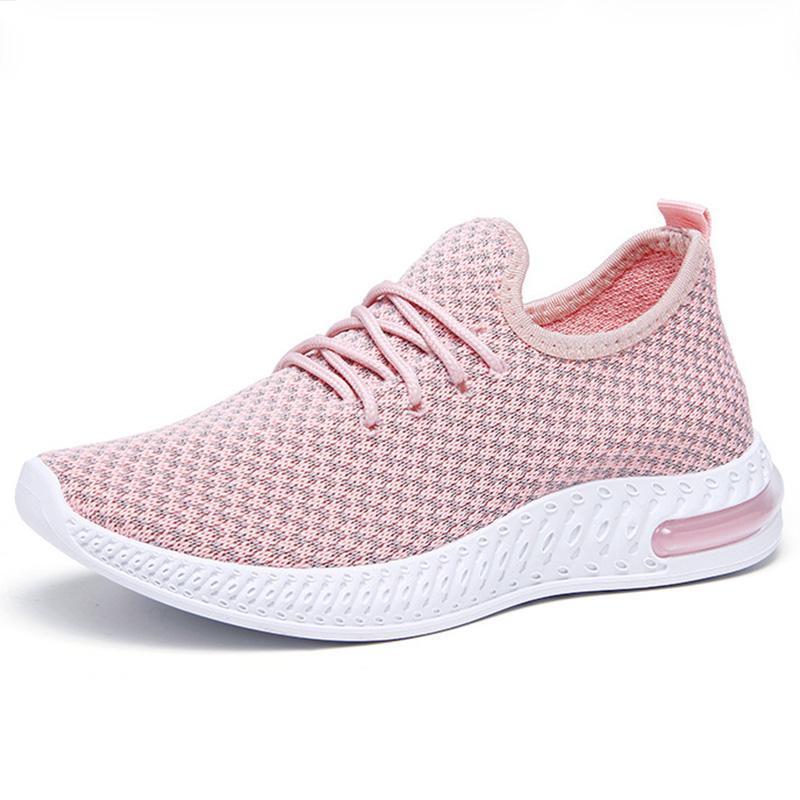 Women Soft Sole Breathable Lightweight Sneakers Walking Shoes