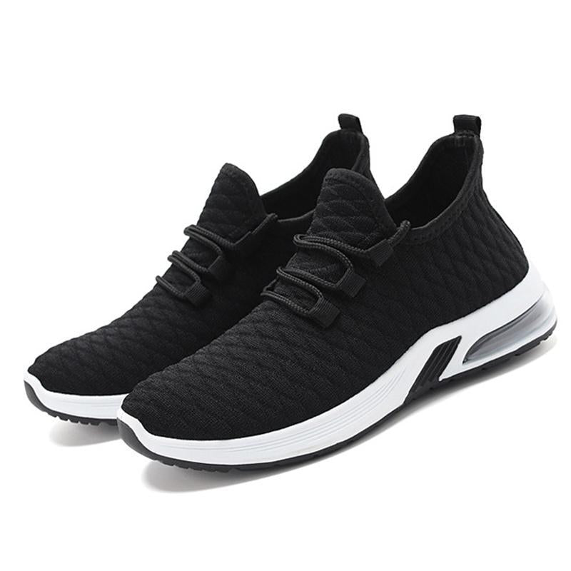 Women Athletic Flat Heel Mesh Fabric Sneakers Running Shoes