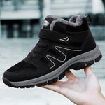 Men's Winter Cotton Shoes  Plus Velvet Warm Sports Snow Boots