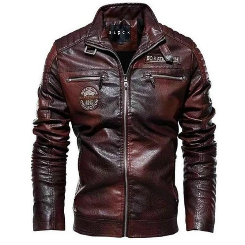 H.D Velvet Reaper Leather Jacket