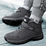 Men's Winter Cotton Shoes  Plus Velvet Warm Sports Snow Boots