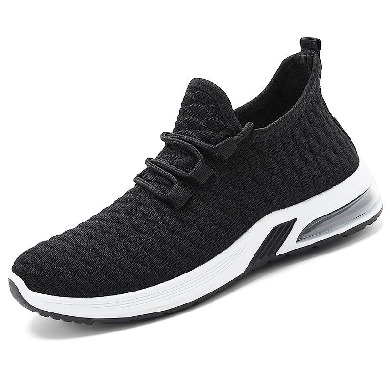 Women Athletic Flat Heel Mesh Fabric Sneakers Running Shoes