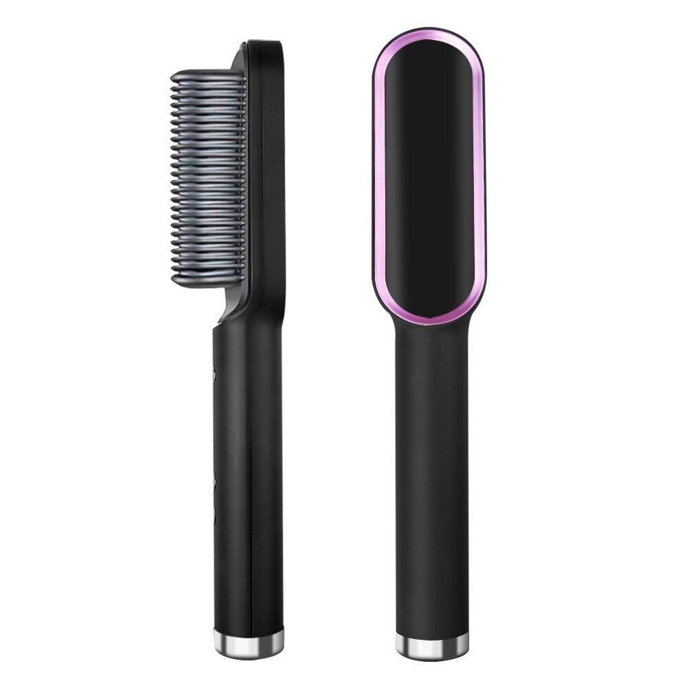 Hair Straightener Brush - Shicspot