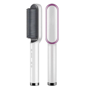 Hair Straightener Brush - Shicspot