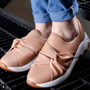 Womon’s Fashionable Bow Design Comfortable Soft Sneakers