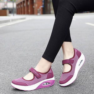 Women's Stretchable Breathable Lightweight Walking Shoes