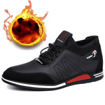 Men Sport Tight Stitched Leather Comfy Slip Resistant Business Casual Shoes