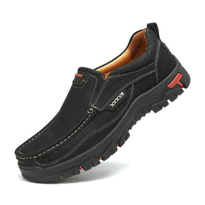 Men Retro Non-slip Driving Slip On Casual Outdoor Shoes