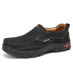 Men Retro Non-slip Driving Slip On Casual Outdoor Shoes