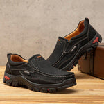 Men Retro Non-slip Driving Slip On Casual Outdoor Shoes