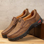 Men Retro Non-slip Driving Slip On Casual Outdoor Shoes