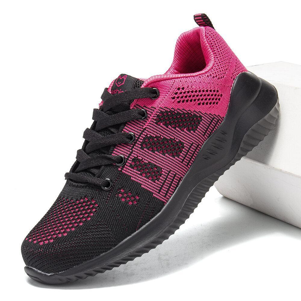 Women's Lightweight Breathable Mesh Anti-slip Casual Walking Sneakers