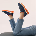 Air Mesh Knit Cushion Women's Sneakers