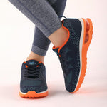 Air Mesh Knit Cushion Women's Sneakers