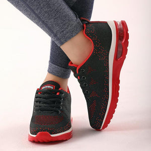 Air Mesh Knit Cushion Women's Sneakers