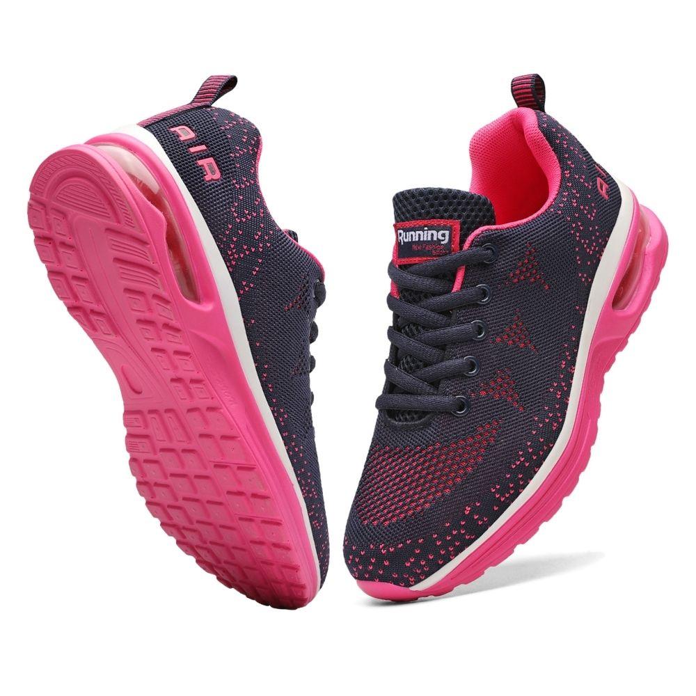 Air Mesh Knit Cushion Women's Sneakers